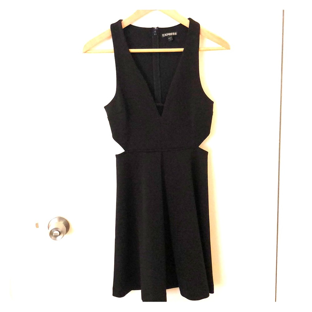 Cutout Skater Dress